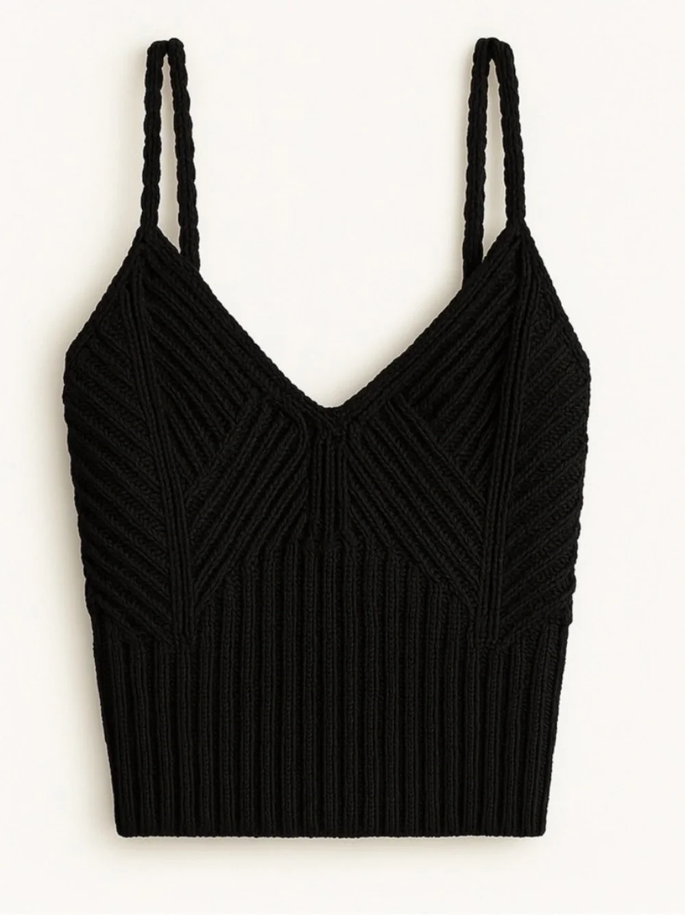 J. Crew Cropped V-neck sweater-tank